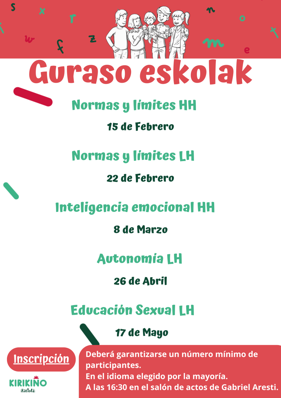 Guraso eskolak